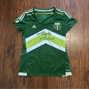 Adidas Portland Timbers‎ 2015/16 MLS Soccer Home jersey women’s large